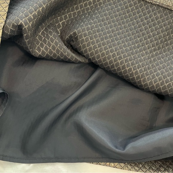 Ivy & Blue Maggy Boutique Gold Quilted Textured Sleeveless Shift Dress - Picture 6 of 6